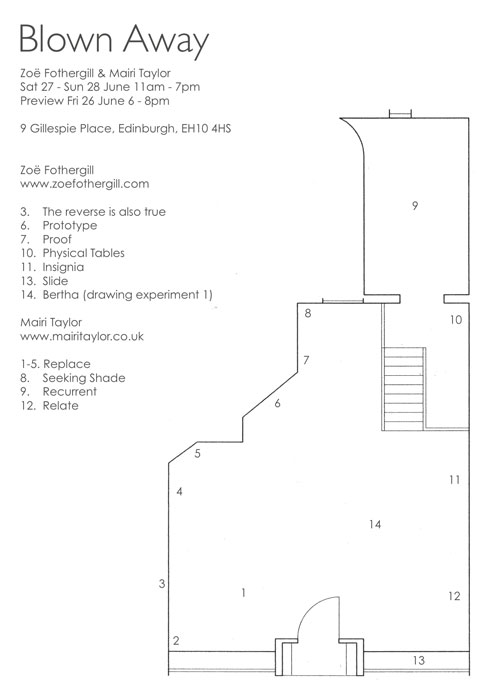 blown away floor plan